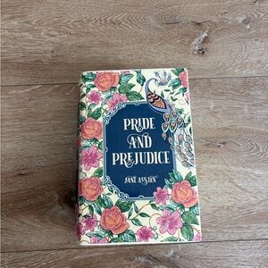 Floral  'Pride and Prejudice' Vase